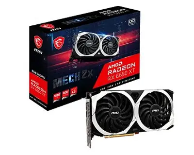 MSI Radeon RX 6650 XT MECH 2X 8G OC videókártya