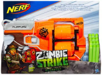 Hasbro Nerf: Microshots Zombie Strike Flipfury szivacslövő fegyver (E3002)