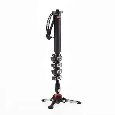 Manfrotto XPRO videó monopod alu 5 szekciós, fluidtech talp (MVMXPROA5) - StúdióEszközök