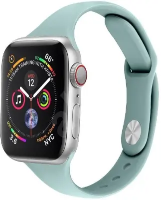 Eternico Essential Thin az Apple Watch 42mm / 44mm 45mm cliff blue méret M-L Szíj