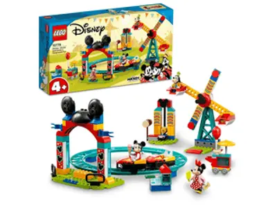 LEGO® Mickey & Friends Minnie és Goofy vidámparki szórakozása (10778)