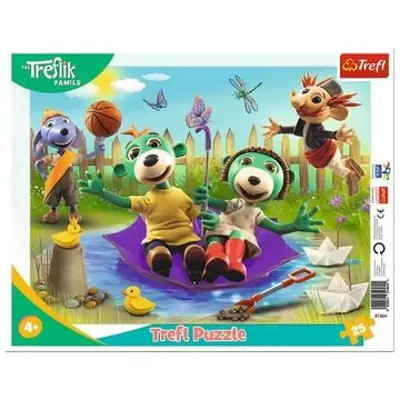 Trefl Treflik: A feltaláló – 25 darabos puzzle