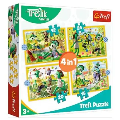 Trefl: Trefli móka 4 az 1-ben puzzle