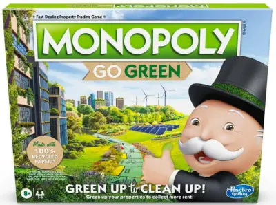 HASBRO Monopoly Go green társasjáték