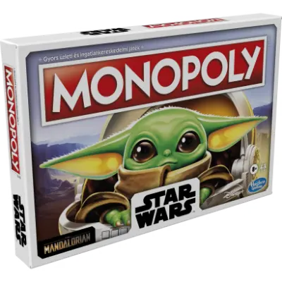 Monopoly Star Wars: The Mandalorian Baby Yoda társasjáték