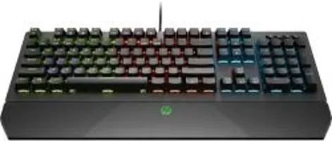 HP Pavilion 800 Mechanikus Gamer billentyűzet, piros kapcsoló, RGB háttérvilágítás (5JS06AA)