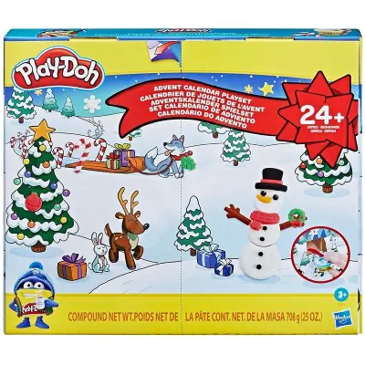 Play-Doh adventi naptár