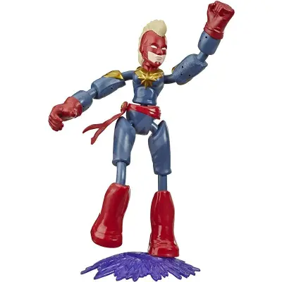 Avengers Bend And Flex Captain Marvel figura