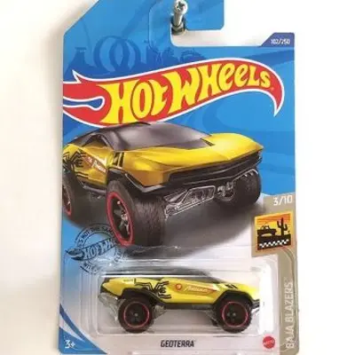 Mattel Hot Wheels: Geoterra kisautó - arany-fekete (GHD85)