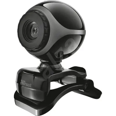 Trust Exis Webcam, fekete-ezüst webkamera