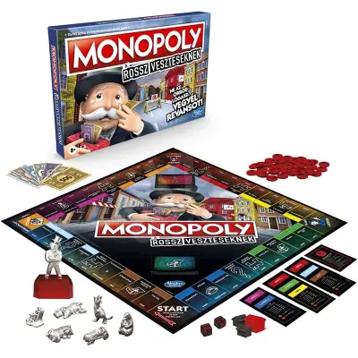 Monopoly - A rossz veszteseknek HU változat társasjáték