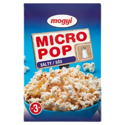 Mogyi Micro Pop pattogatni való kukorica 3 x 100 g