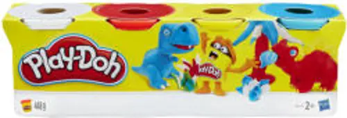 Hasbro Play-Doh 4 db-os gyurma készlet klasszikus színekben