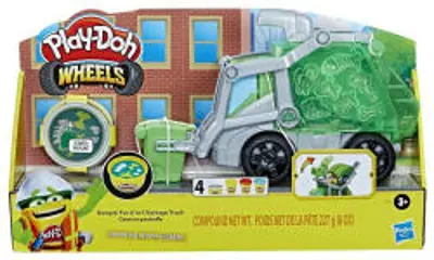 Play-Doh szemetes autó gyurmakészlet
