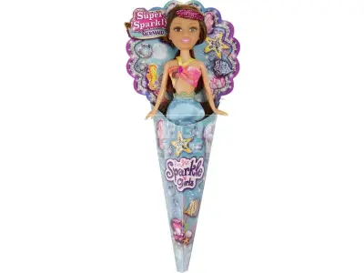 Sparkle girlz - Sellő baba 30 cm, 4 féle