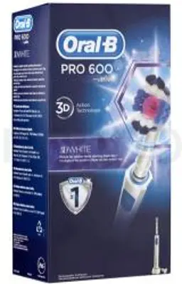 Oral-B Pro600 3D White elektromos fogkefe fejjel