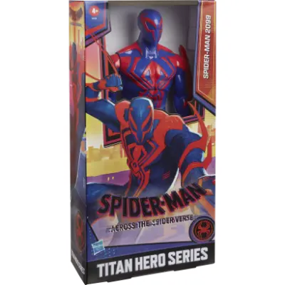 Spider-man pókverzum titán hősök figura, 30 cm-es