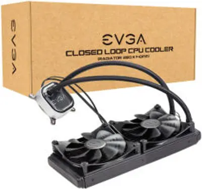 EVGA CLC 280 Liquid/Water CPU Cooler, RGB LED Cooling vízhűtés