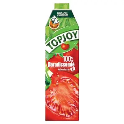 TopJoy Prémium Paradicsomlé Enyhén fűszeres/Pikáns 100% 1 liter