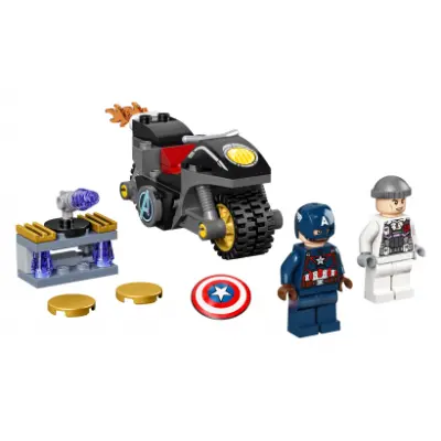 LEGO Super Heroes Amerika Kapitány és Hydra szemtől szemben (76189)