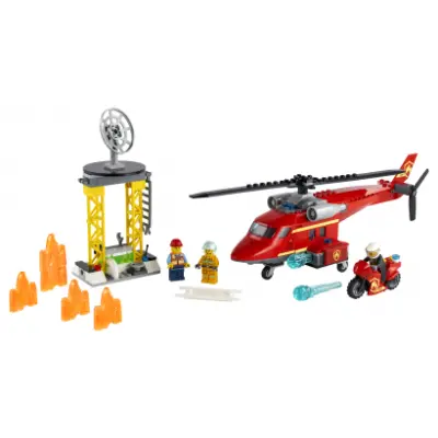 LEGO City Tűzoltó mentőhelikopter (60281)