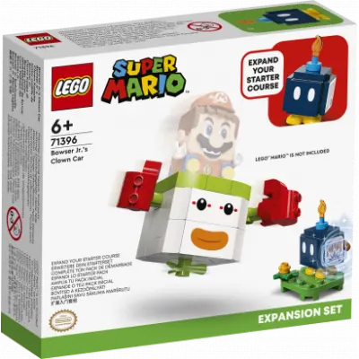 LEGO Super Mario Bowser Jr. bohócautója kiegészítő szett (71396)