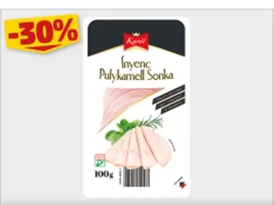 Karát ínyenc pulykamellsonka 100g