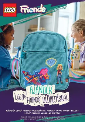 Ajándék LEGO Friends oldaltáska 20 ezer Ft feletti LEGO Friends vásárlásnál (Kockaáruház/Kockashop)