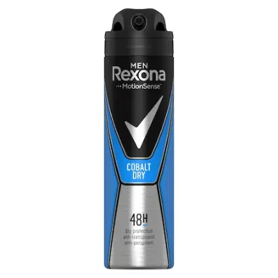 Rexona MEN Cobalt dry férfi izzadásgátló dezodor, 3 x 150ml