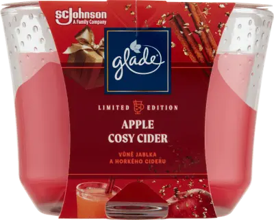 Illatgyertya apple cosy cider illattal (224 g)