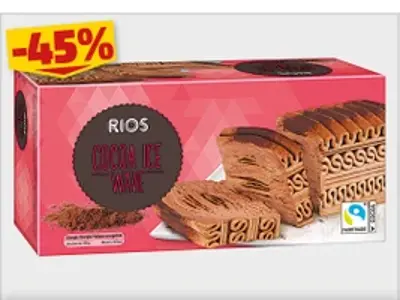 RIOS réteges jégkrémtorta csokoládé íz 650ml