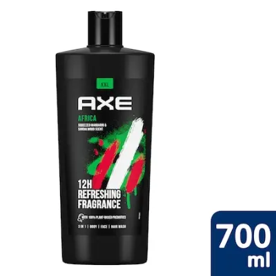 AXE Africa/Black férfi tusfürdő, 700ml