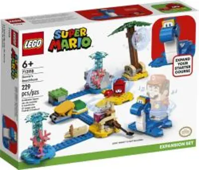 LEGO Super Mario 71398 Dorrie tengerpartja kiegészítő szett