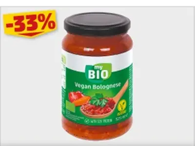 MYBio vegán bolognai jellegű szósz 325 ml