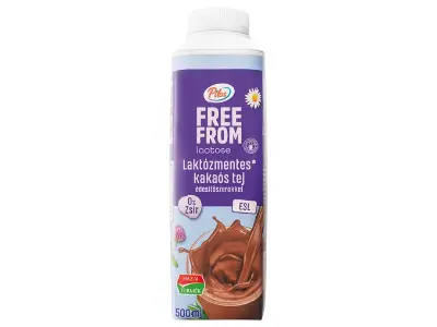 Pilos Free From Laktózmentes kakaós tej, 500ml (kettesével)