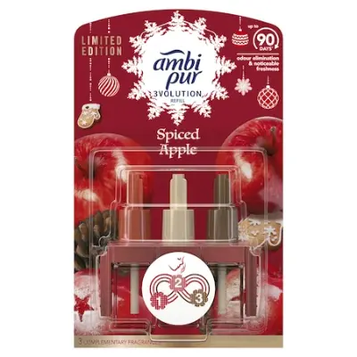 Ambi Pur 3Volution Elektromos Légfrissítő-utántöltő, 20 ml, Spiced Apple/Spring Awakening