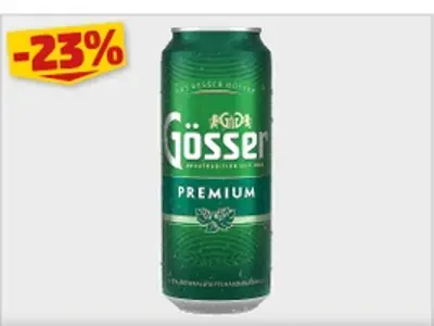 Gösser premium 5% 0,5l