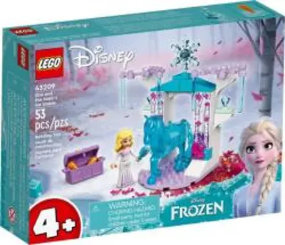 LEGO Disney Princess 43209 Elza és a Nokk jégistállója