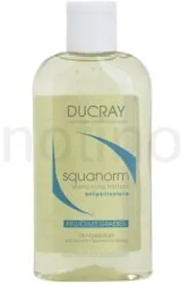 Ducray Squanorm Korpásodás elleni sampon zsíros hajra, 200 ml