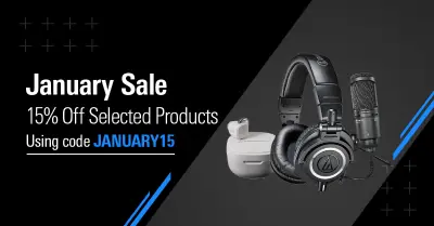 Audio-Technica 15% kedvezmény