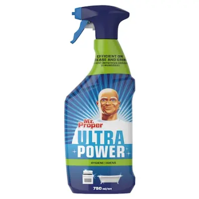 3x Mr Proper Power & Speed Hygiene Univerzális Szórófejes Tisztítószer 750 ml