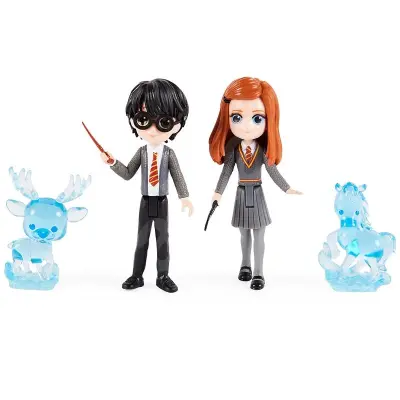 Harry Potter és Ginny patrónusokkal figura