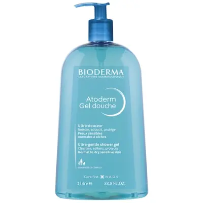 Bioderma Atoderm tusfürdő, normál és érzékeny bőrre, 1000ml