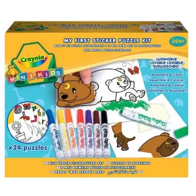 Crayola Matricás puzzle kicsiknek