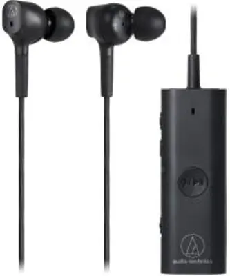 Audio-Technica Audio Technica ATH-ANC100 Bluetooth Headset - Fekete (ATH-ANC100BT)