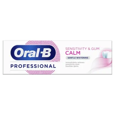 Oral-B Professional Sensitivity & Gum Calm Gentle Whitening Fogkrém, 75 ml