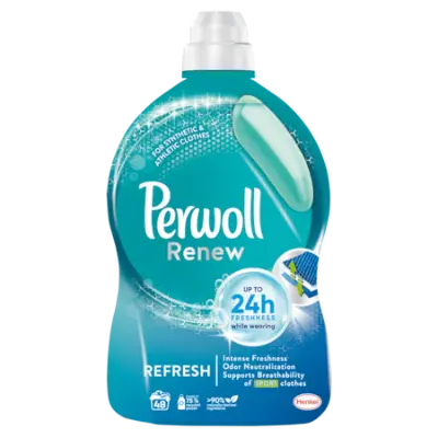 Perwoll Renew Refresh finommosószer, 2.88L, többféle