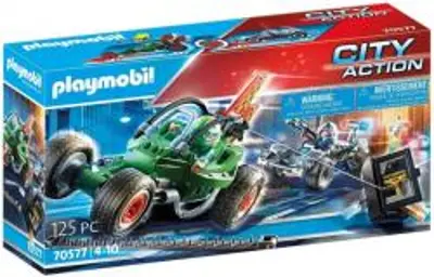 Playmobil Rendőrségi gokart - A széfrabló nyomában 70577