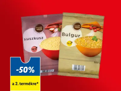 Golden Sun Kuszkusz/Bulgur (duplán vásárolva)