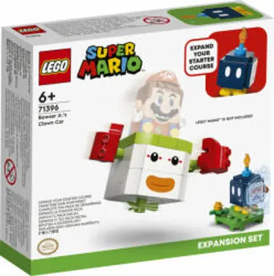 LEGO Super Mario 71396 Bowser Jr. bohócautója kiegészítő szett